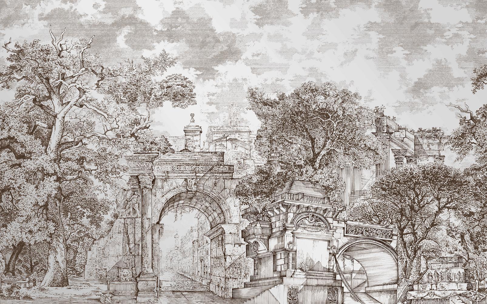 Rivington Folly Dusk Bespoke Mural