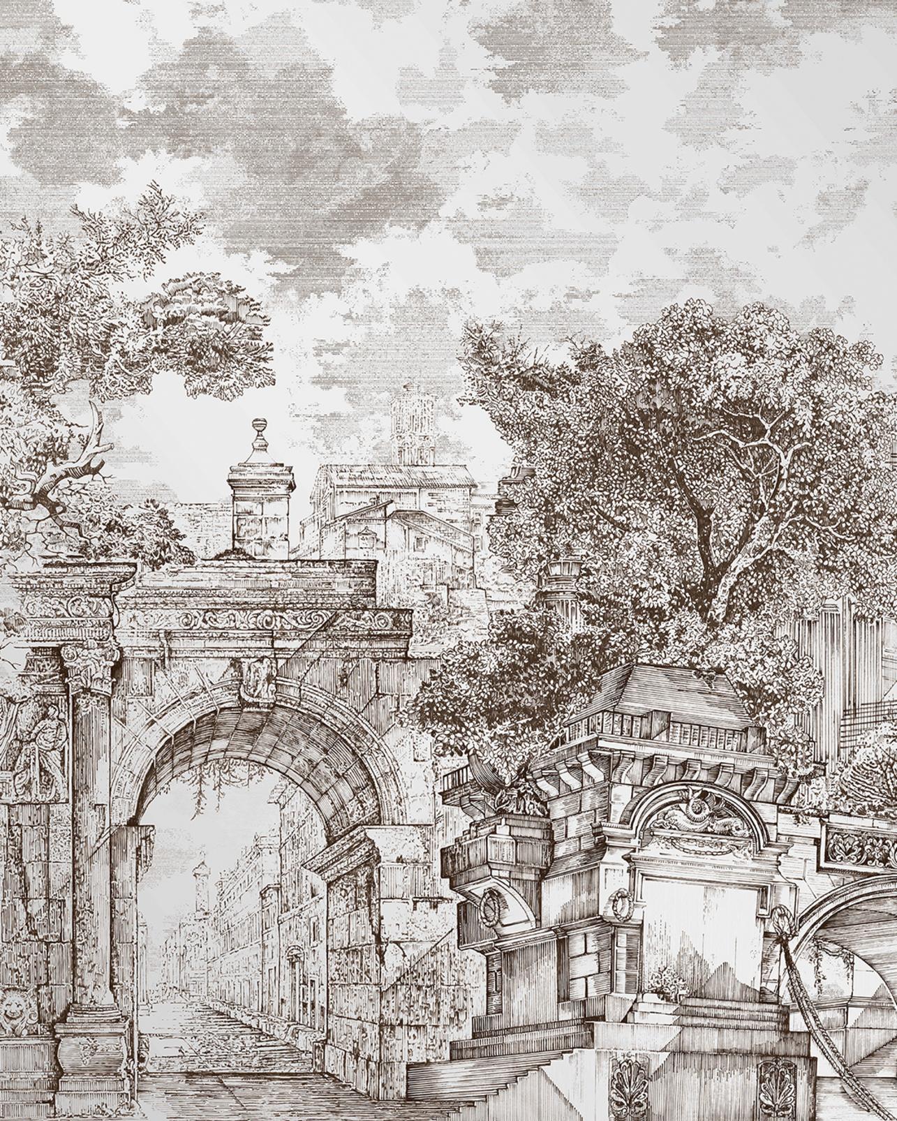 Rivington Folly Dusk Bespoke Mural