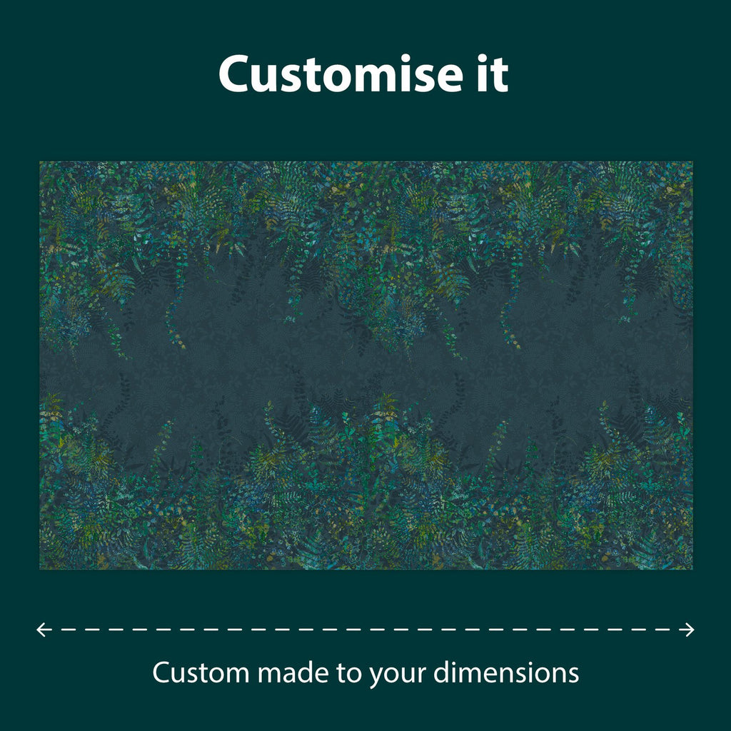 Cascading Kaleidoscope Amazon Bespoke Mural by Clarissa Hulse