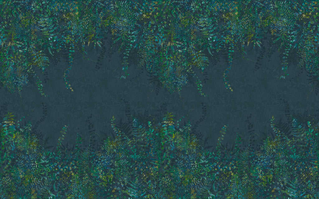 Cascading Kaleidoscope Amazon Bespoke Mural by Clarissa Hulse