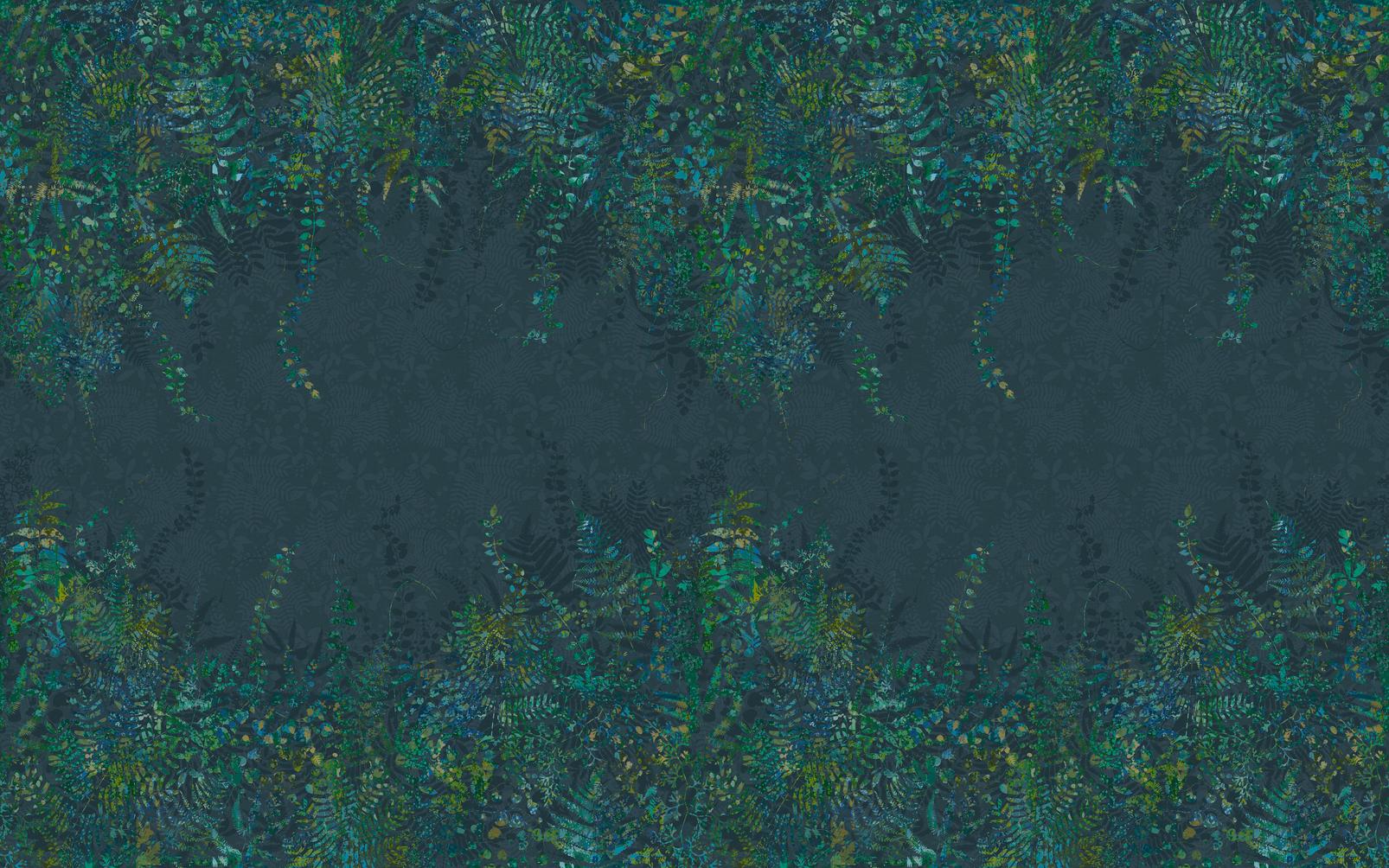 Cascading Kaleidoscope Amazon Bespoke Mural by Clarissa Hulse