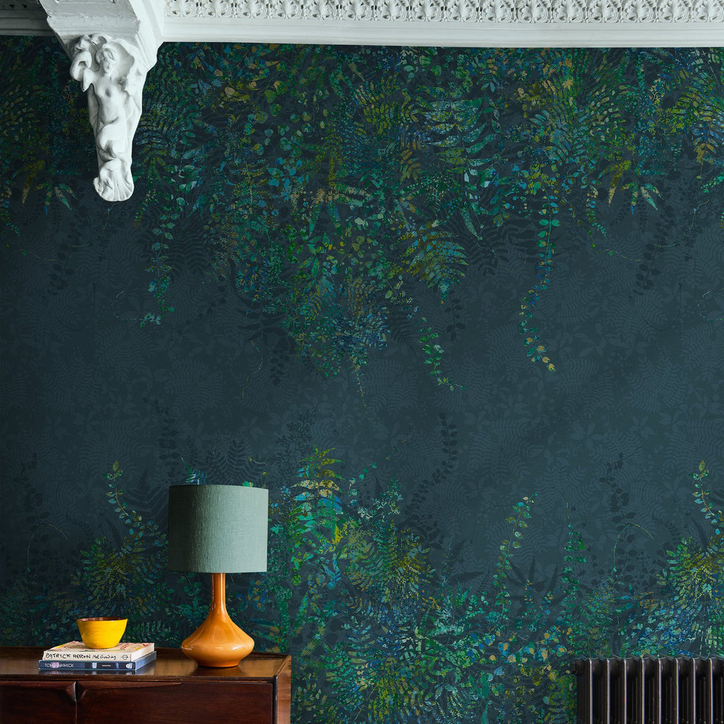 Cascading Kaleidoscope Amazon Bespoke Mural by Clarissa Hulse