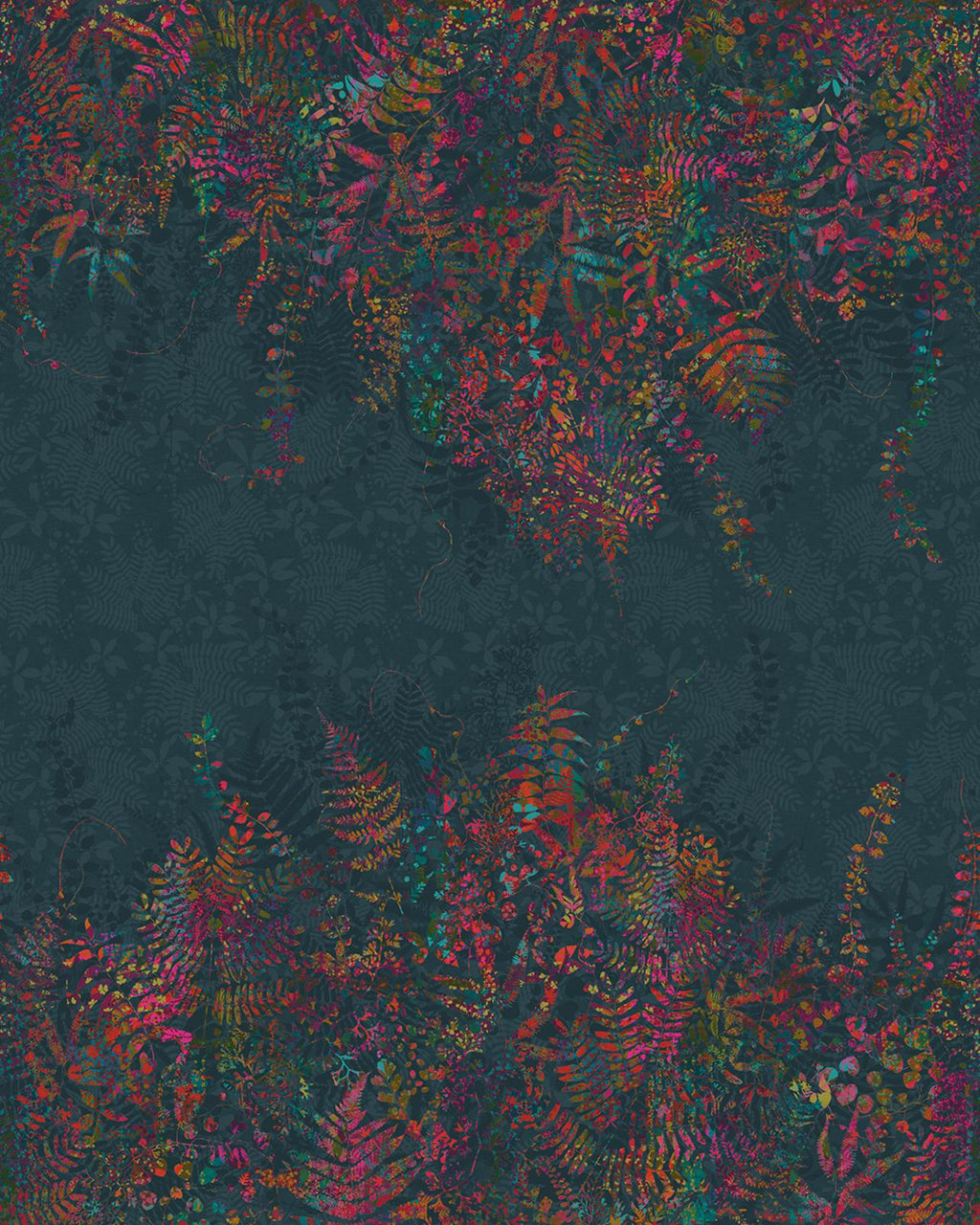 Cascading Kaleidoscope Rainbow Bespoke Mural by Clarissa Hulse