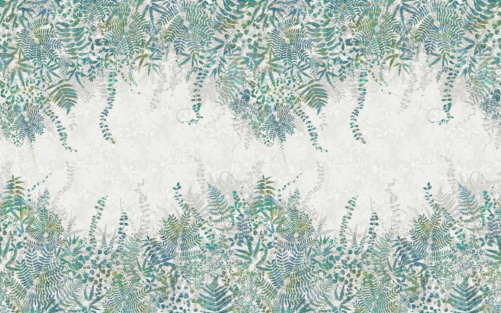 Cascading Kaleidoscope Lagoon Bespoke Mural by Clarissa Hulse