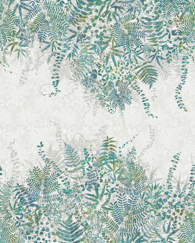 Cascading Kaleidoscope Lagoon Bespoke Mural by Clarissa Hulse