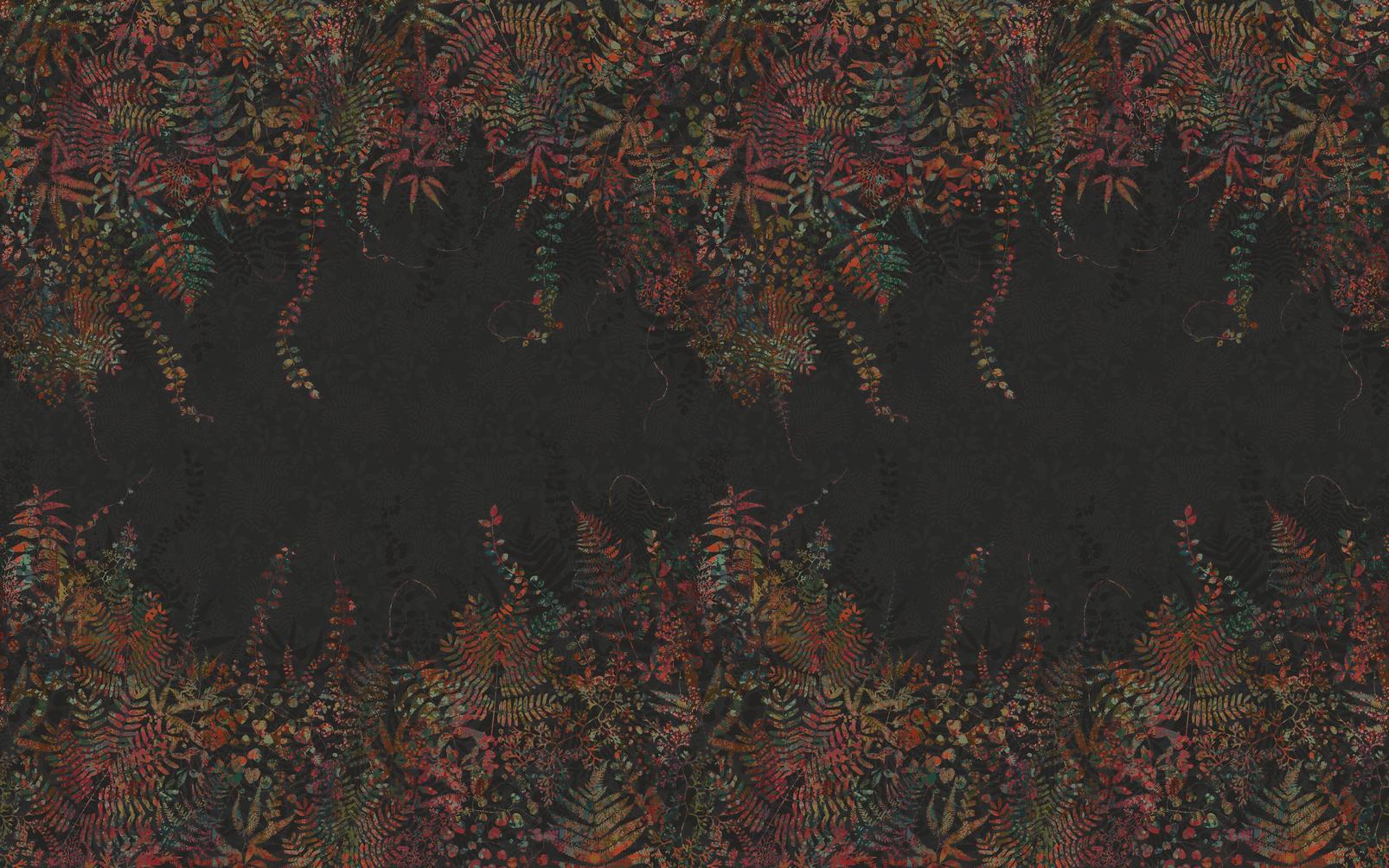 Cascading Kaleidoscope Autumn Bespoke Mural by Clarissa Hulse