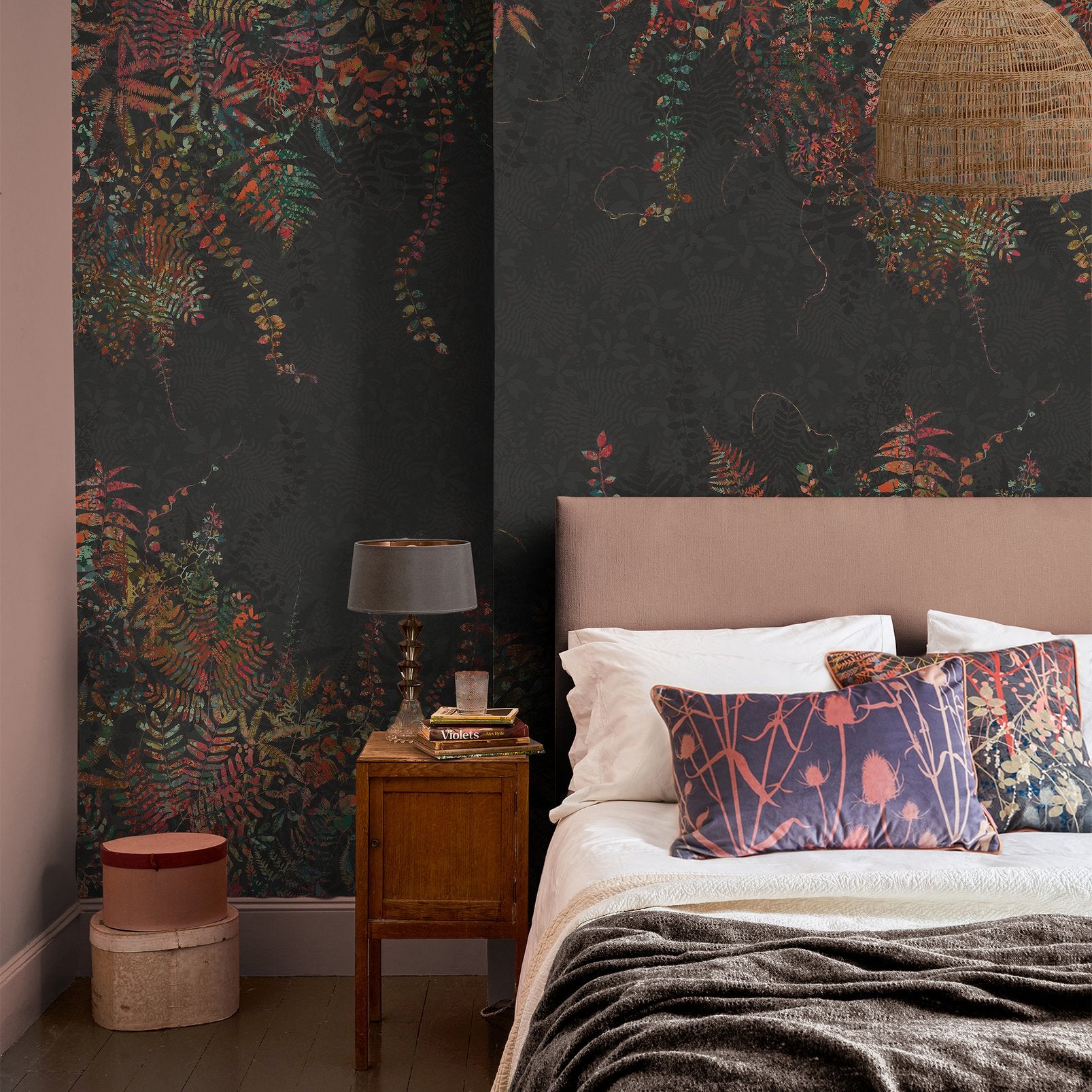 Cascading Kaleidoscope Autumn Bespoke Mural by Clarissa Hulse
