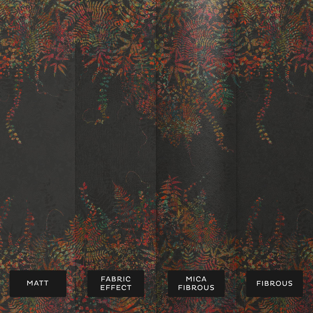 Cascading Kaleidoscope Autumn Bespoke Mural by Clarissa Hulse