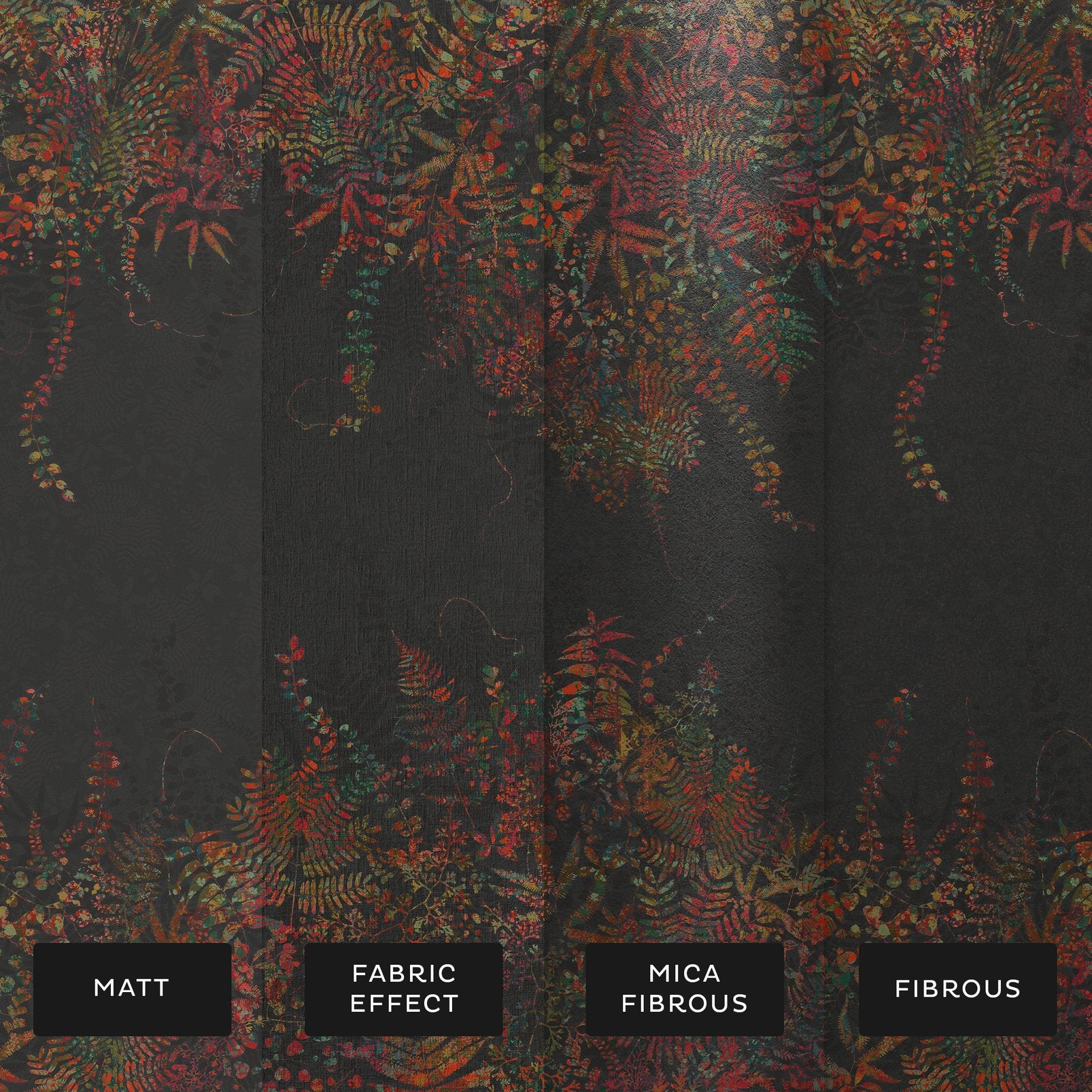Cascading Kaleidoscope Autumn Bespoke Mural by Clarissa Hulse