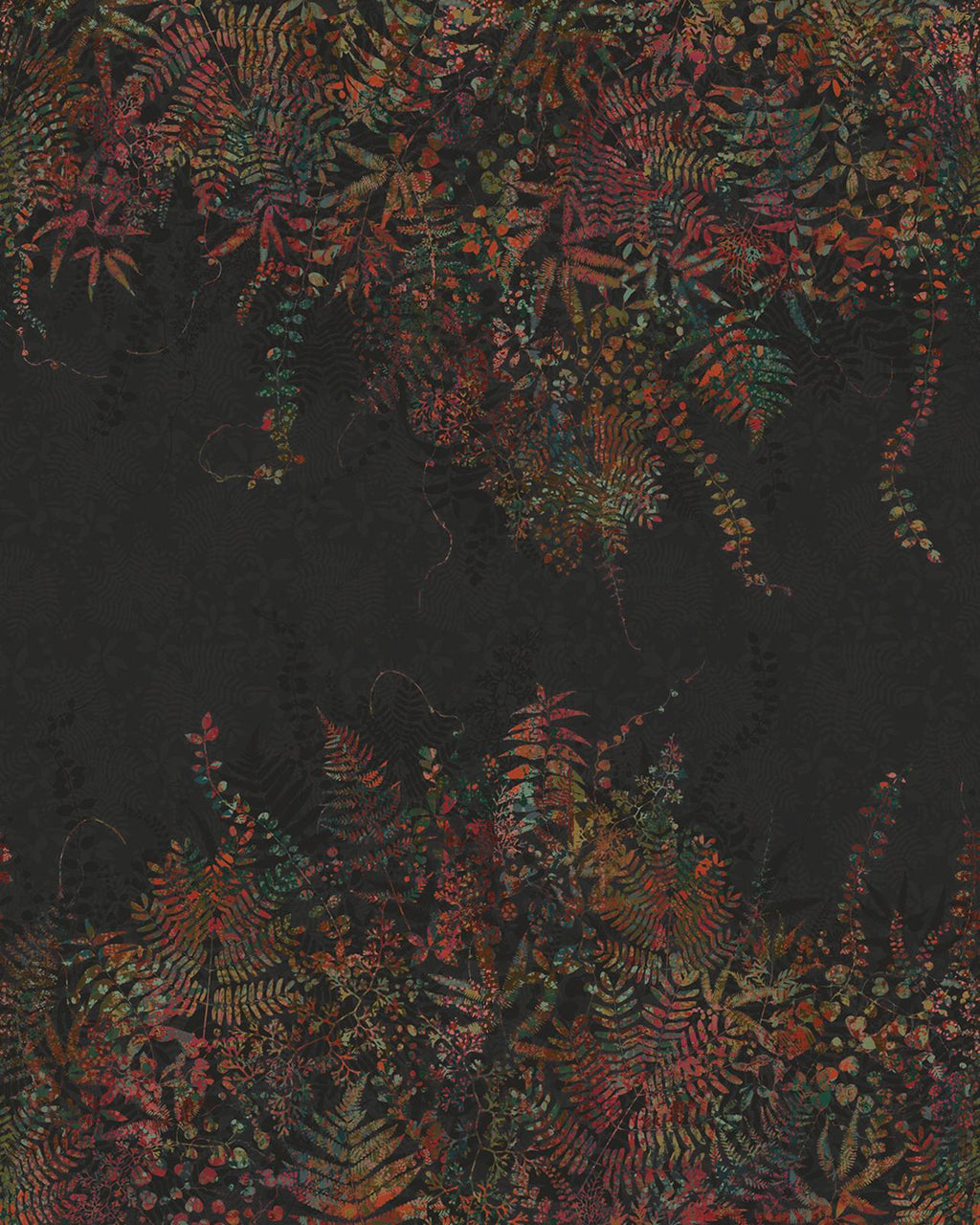 Cascading Kaleidoscope Autumn Bespoke Mural by Clarissa Hulse