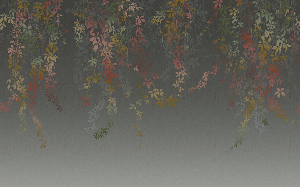 Virginia Creeper Autumn Bespoke Mural by Clarissa Hulse