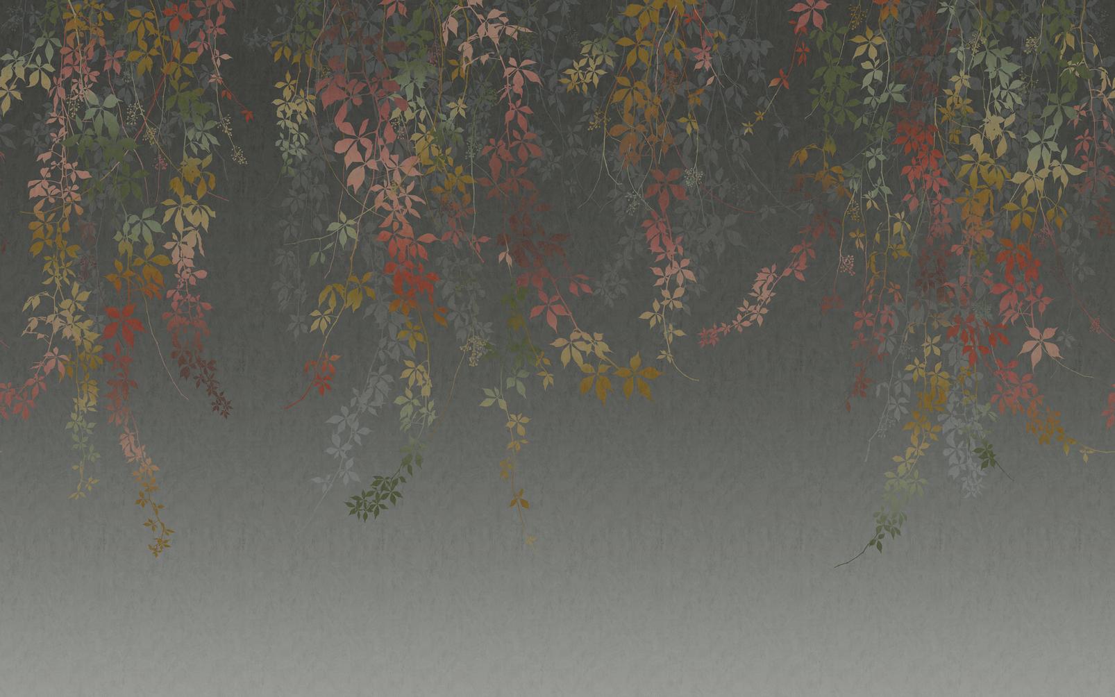 Virginia Creeper Autumn Bespoke Mural by Clarissa Hulse