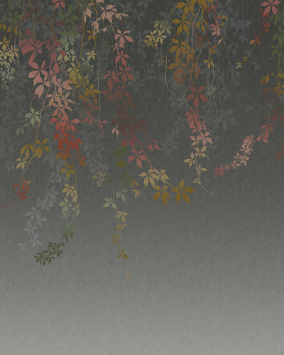 Virginia Creeper Autumn Bespoke Mural by Clarissa Hulse