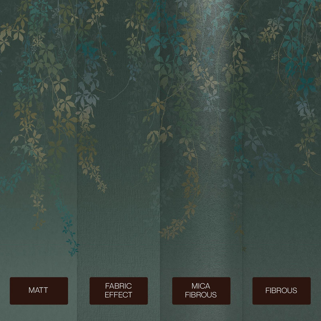 Virginia Creeper Moss Bespoke Mural by Clarissa Hulse