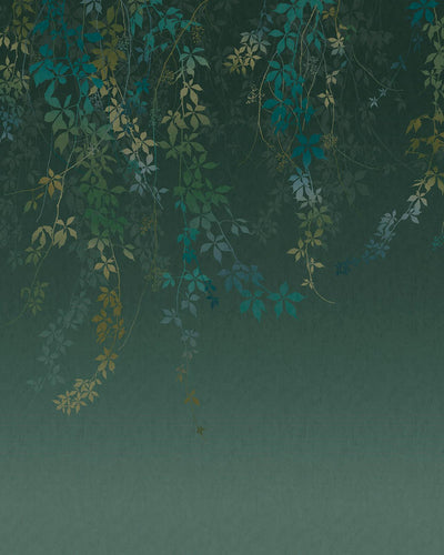 Virginia Creeper Moss Bespoke Mural by Clarissa Hulse
