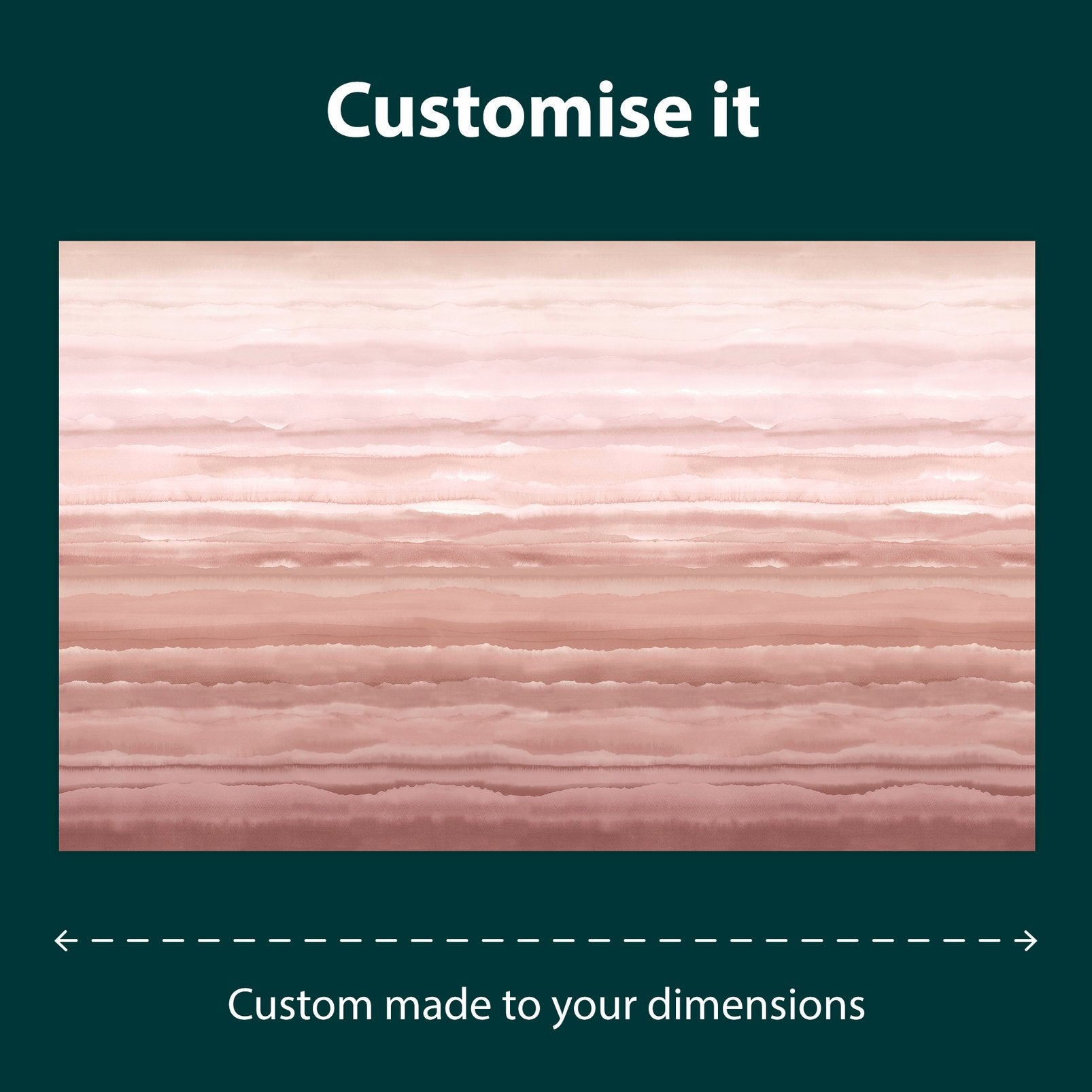 Strata Sunstone Bespoke Mural by Clarissa Hulse