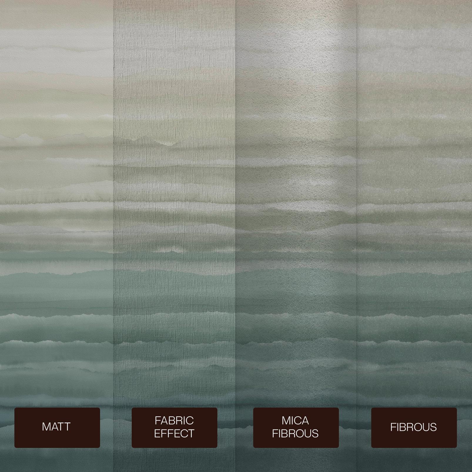 Strata Jade Bespoke Mural by Clarissa Hulse