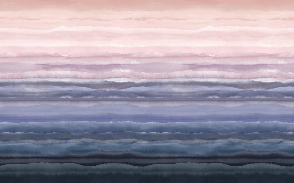 Strata Rose Quartz Bespoke Mural by Clarissa Hulse