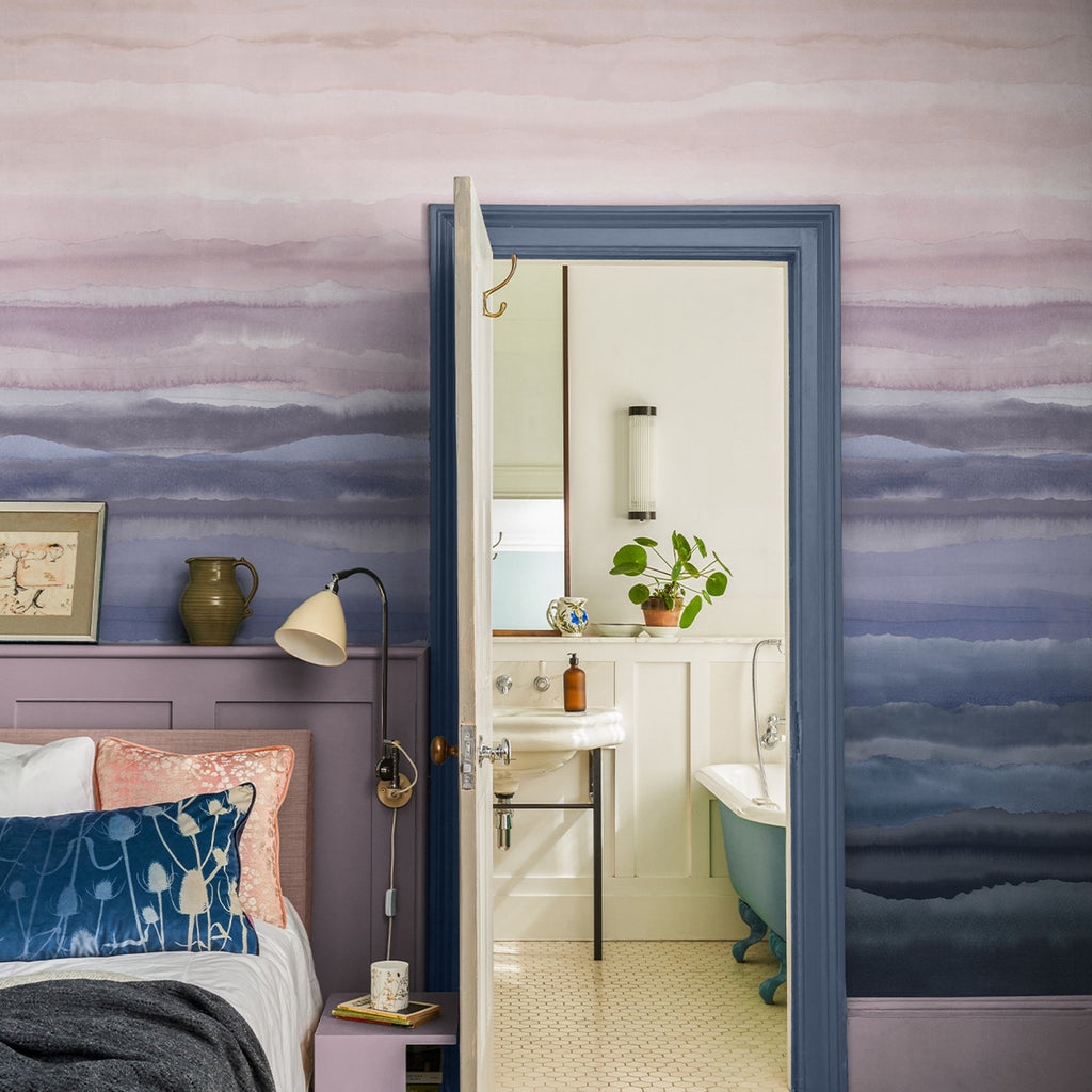Strata Rose Quartz Bespoke Mural by Clarissa Hulse