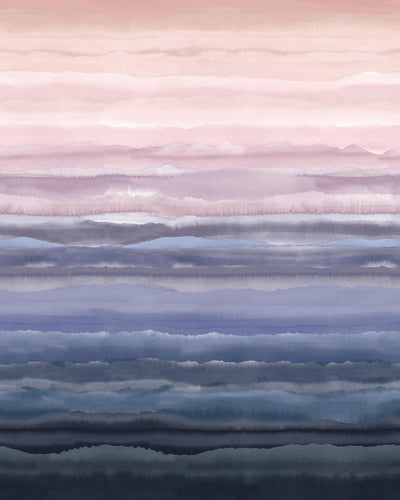 Strata Rose Quartz Bespoke Mural by Clarissa Hulse
