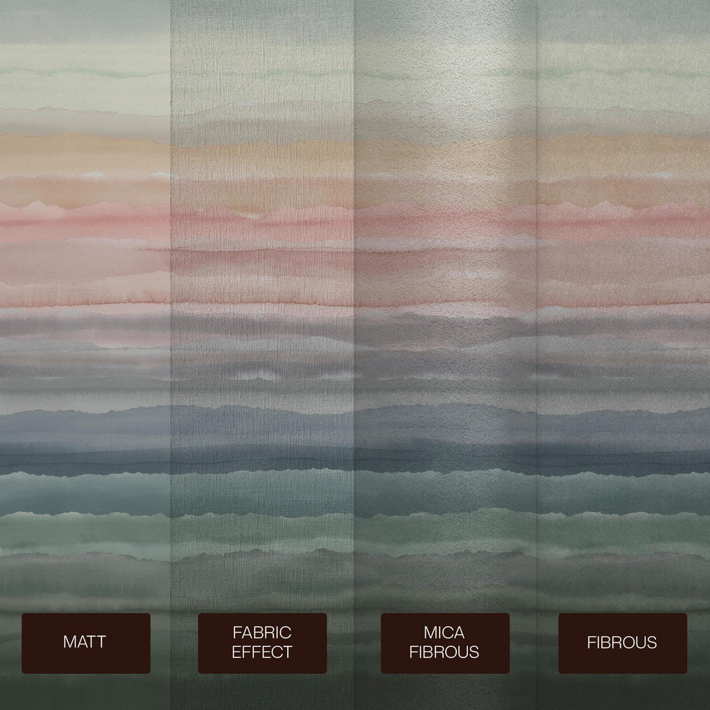 Strata Dawn Bespoke Mural by Clarissa Hulse