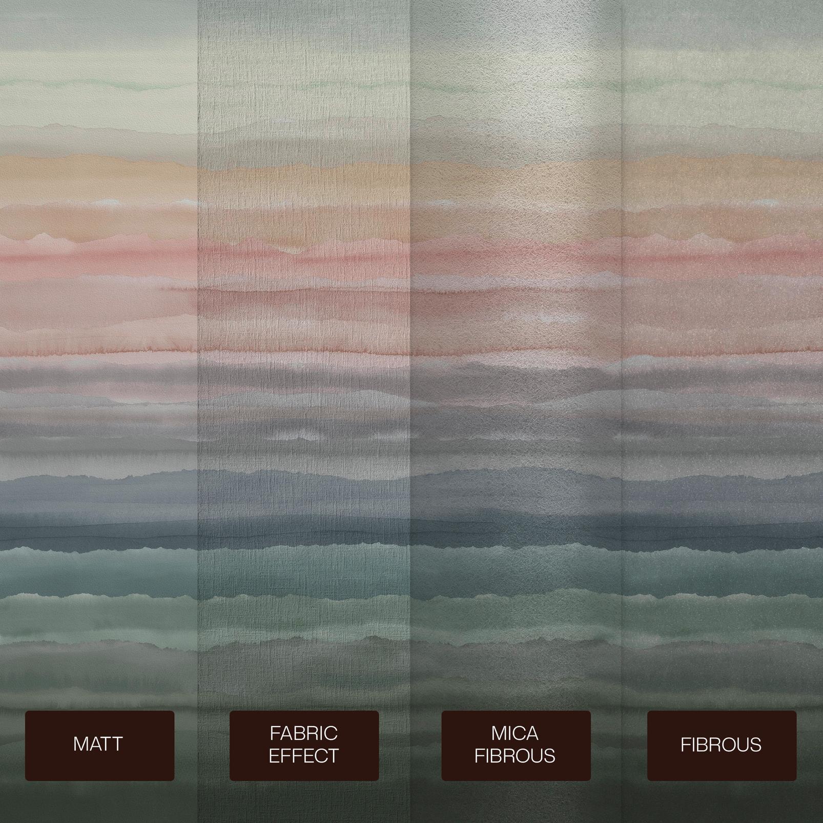 Strata Dawn Bespoke Mural by Clarissa Hulse
