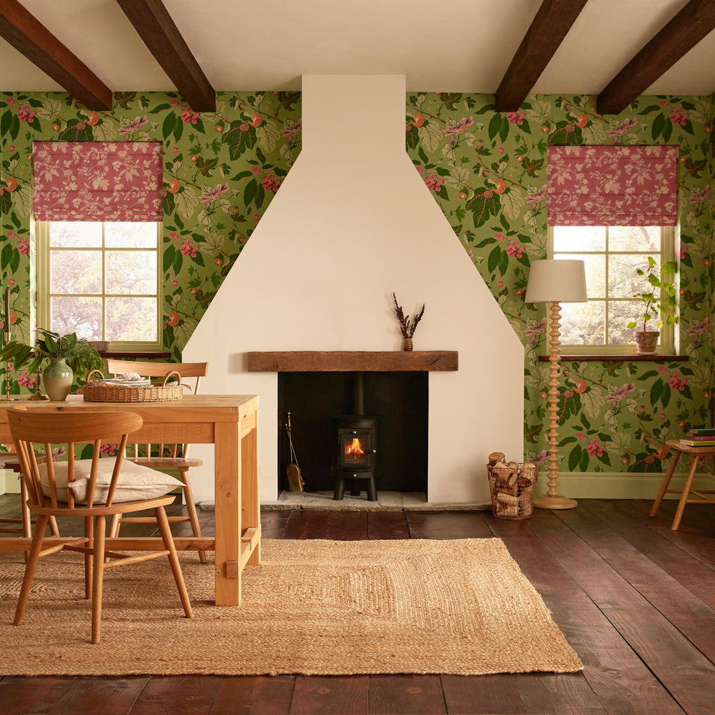 Craftwork Trail Green Wallpaper
