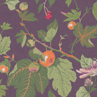 Craftwork Trail Plum Wallpaper