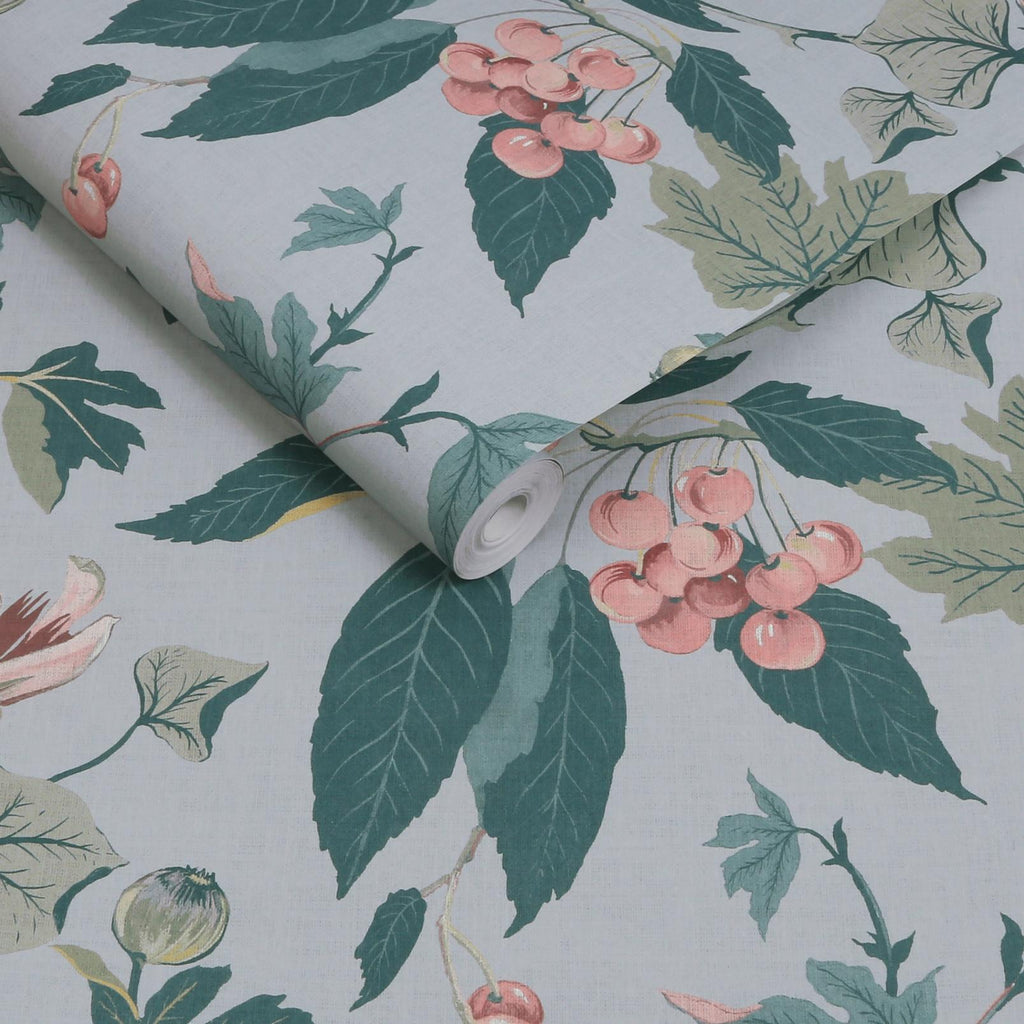 Craftwork Trail Sky Blue Wallpaper