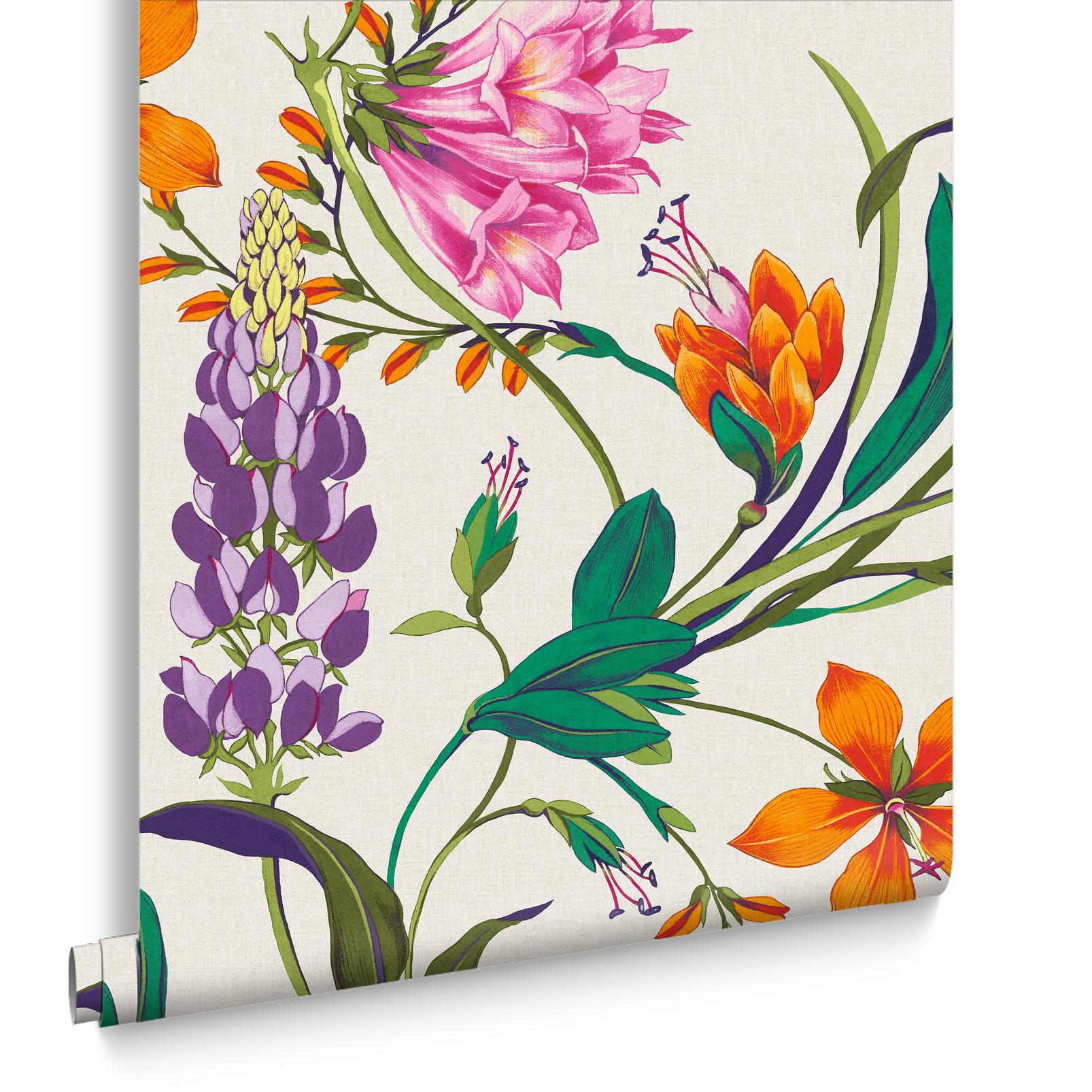 Botanist's Scroll Vivant Wallpaper