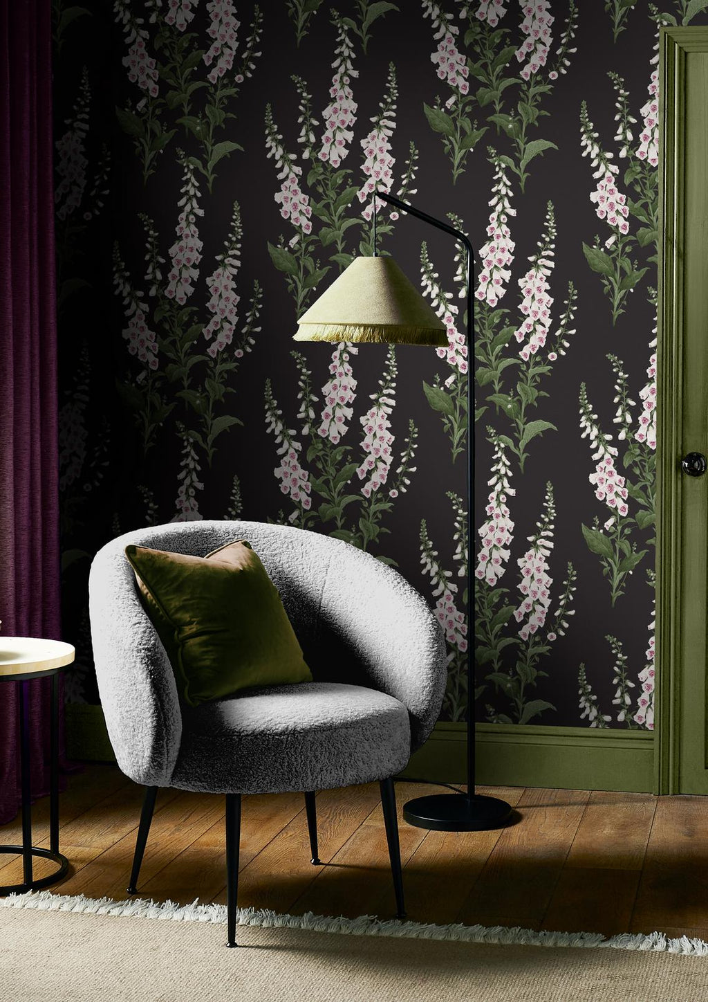 Foxglove Night Wallpaper