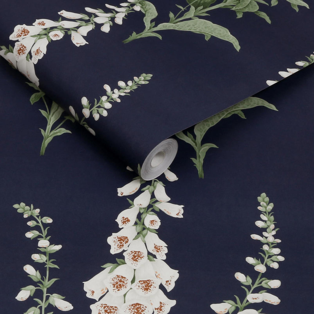 Foxglove Midnight Wallpaper
