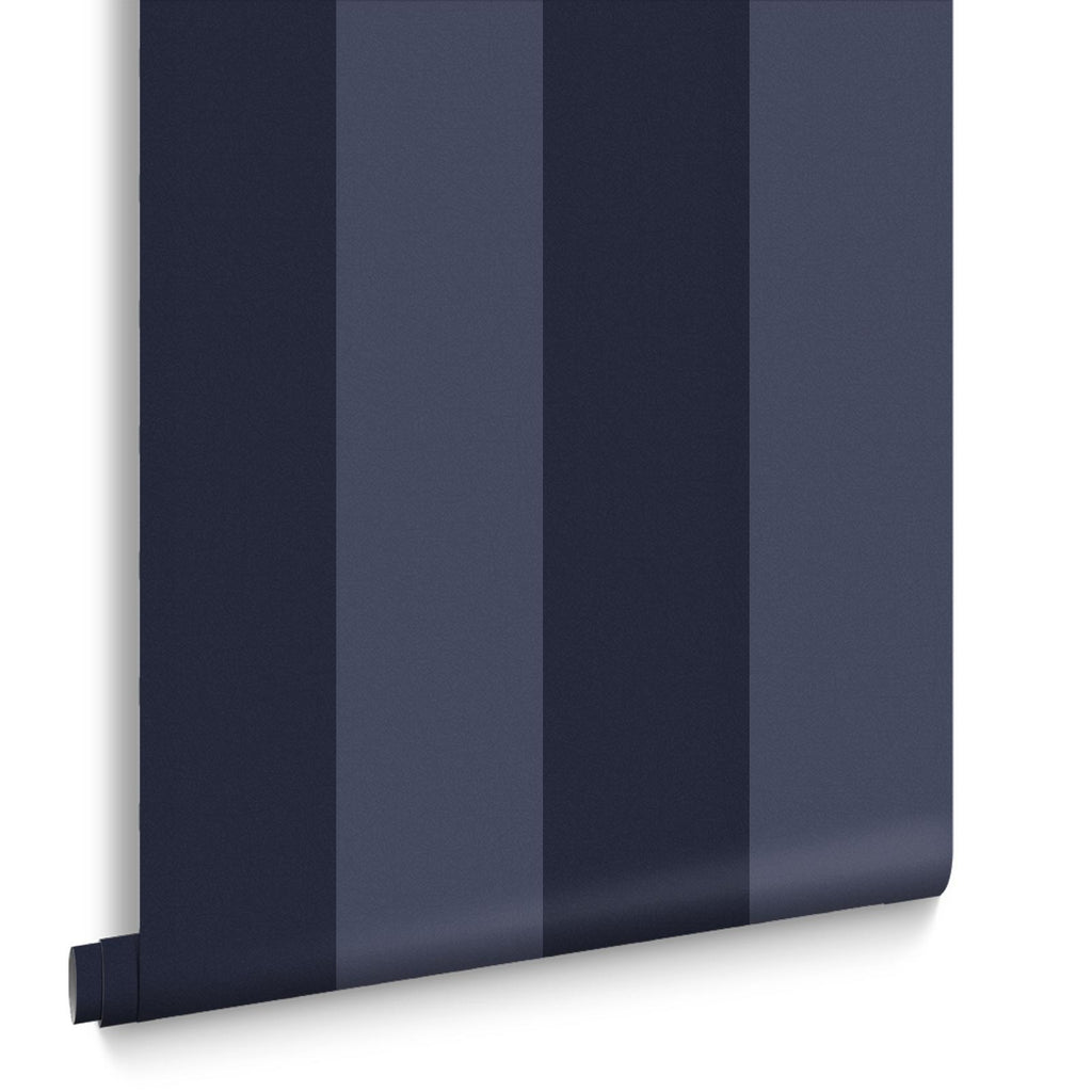 Quartet Stripe Midnight Wallpaper