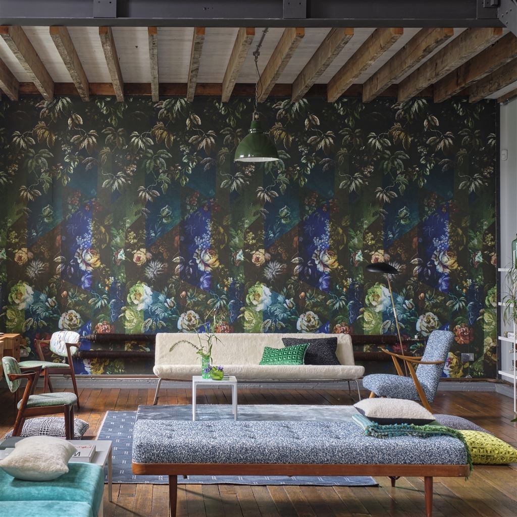 Minakari Cobalt (Scenes & Murals II)