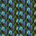 Minakari Geo Cobalt (Scenes & Murals II)