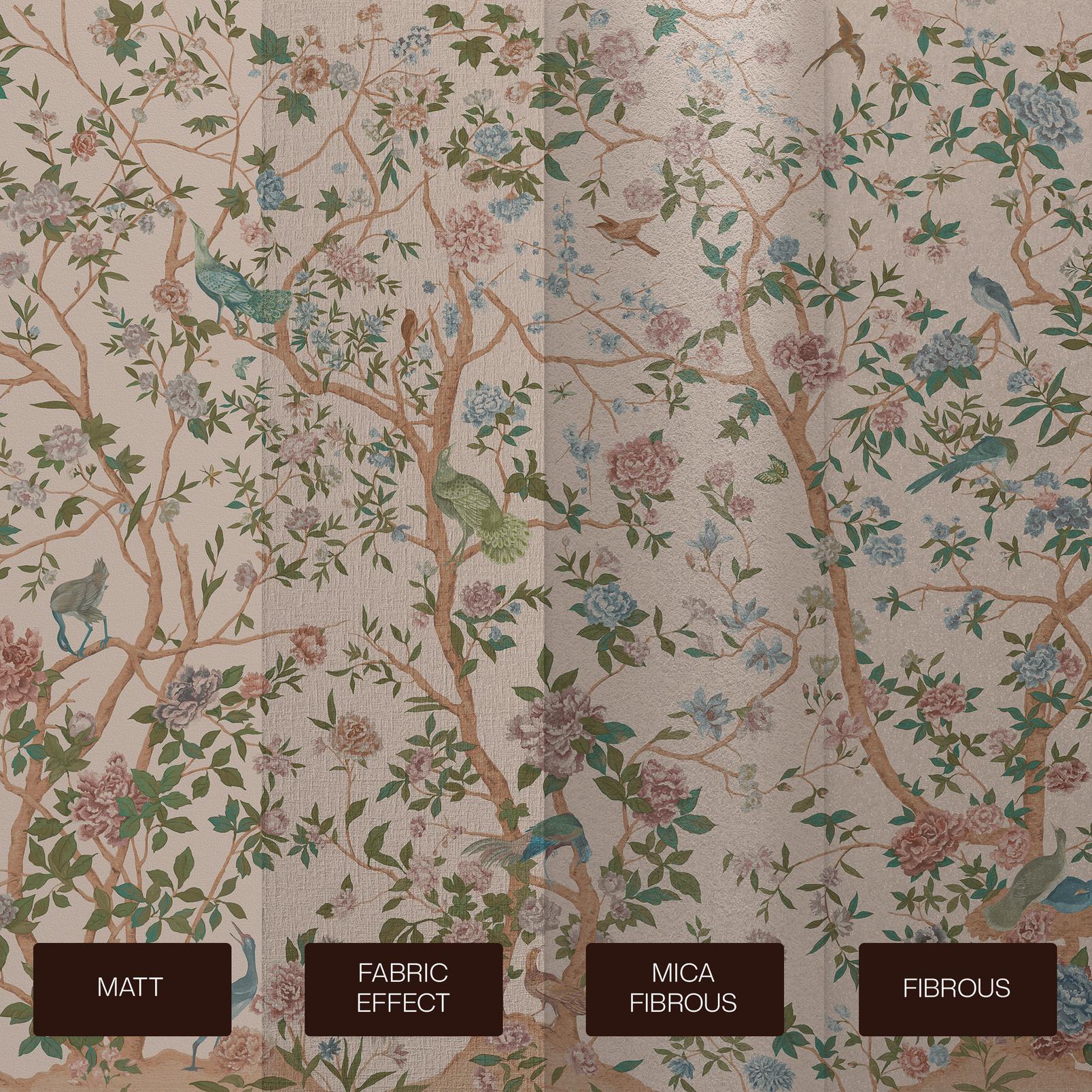 Chinoiserie Neutral Bespoke Mural