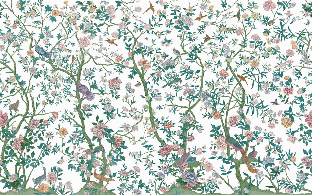 Chinoiserie Day Bespoke Mural