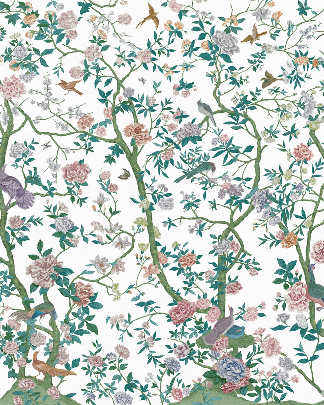 Chinoiserie Day Bespoke Mural