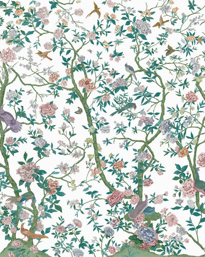 Chinoiserie Day Bespoke Mural