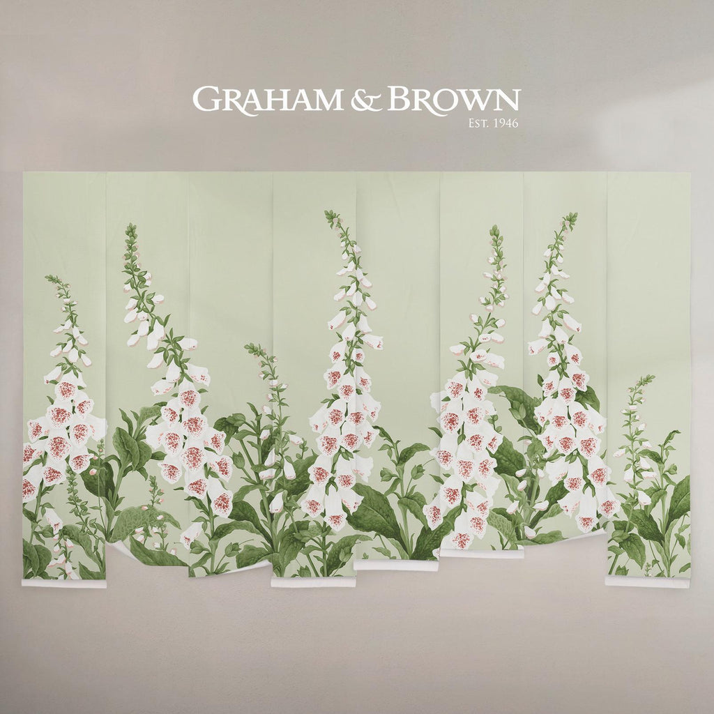 Foxglove Sage Bespoke Mural