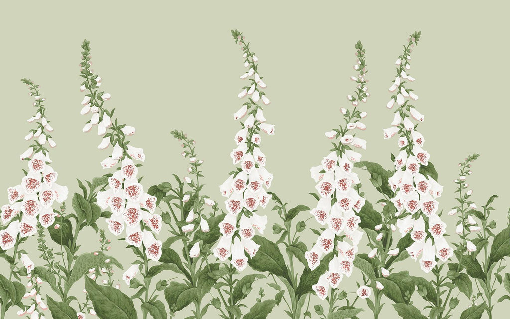 Foxglove Sage Bespoke Mural