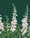 Foxglove Emerald Bespoke Mural