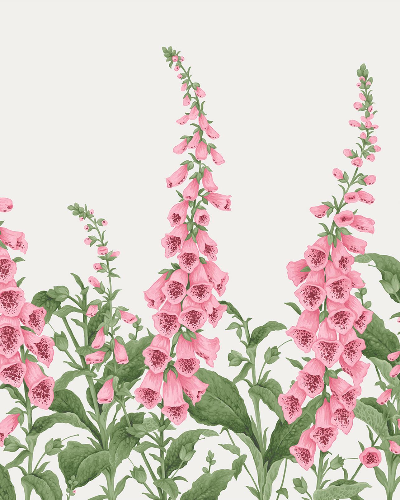 Foxglove Day Bespoke Mural