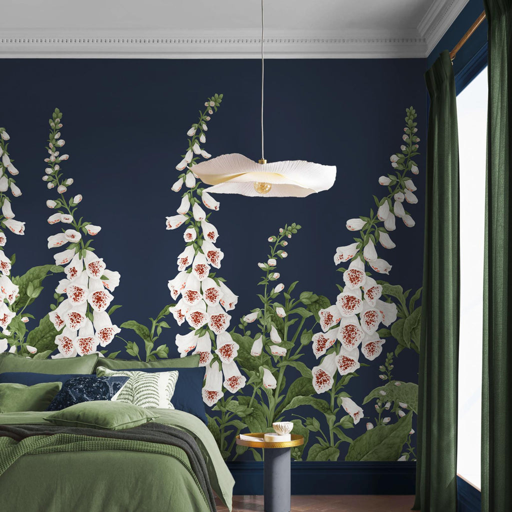 Foxglove Midnight Bespoke Mural