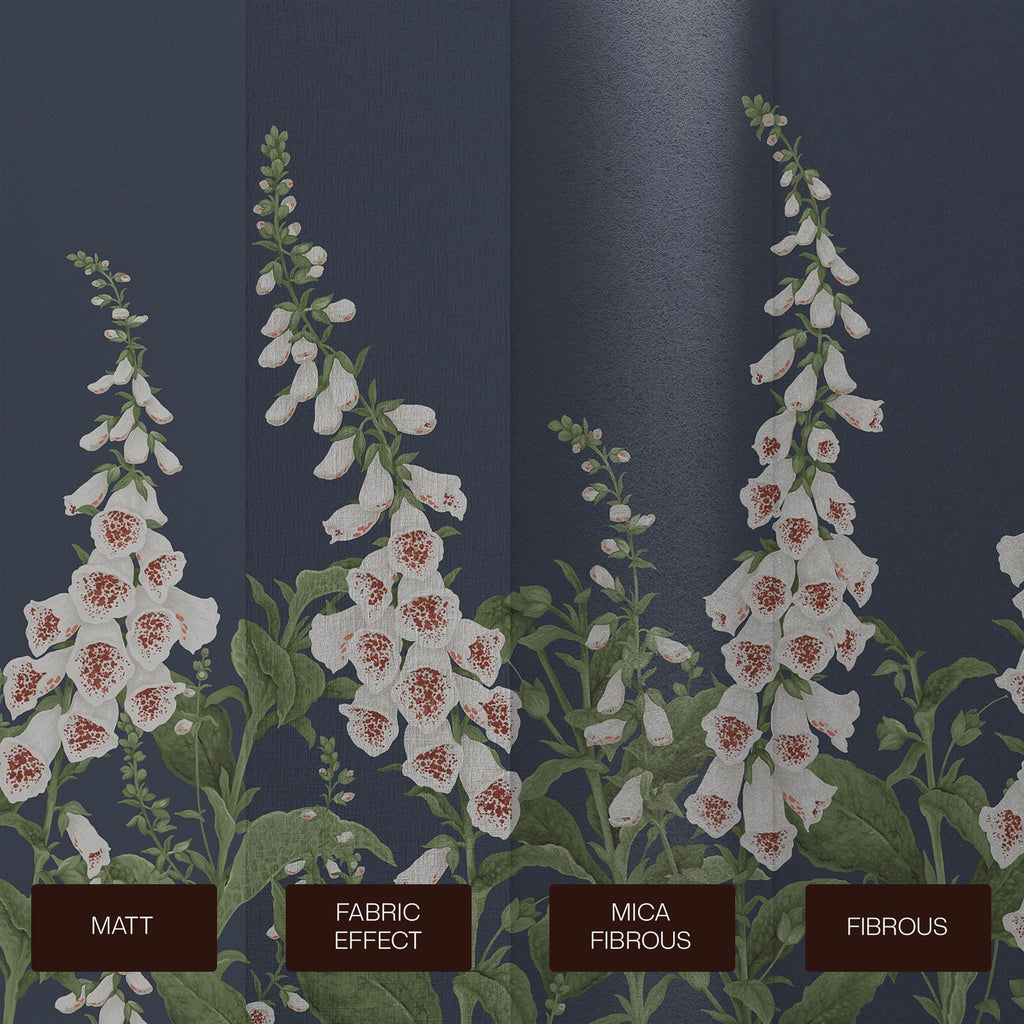 Foxglove Midnight Bespoke Mural