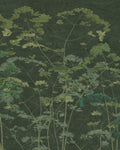 Flower Press Emerald Bespoke Mural