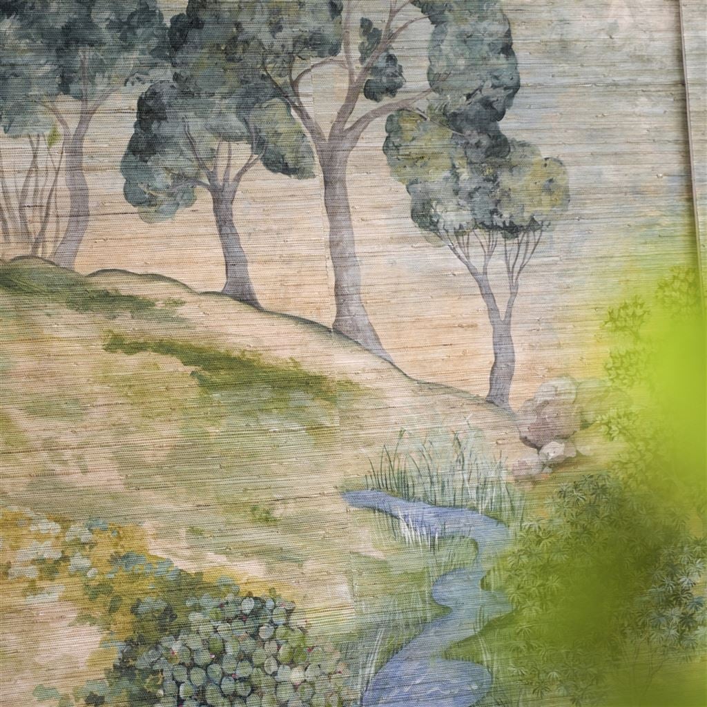 Bandipur Grasscloth Sky (Scenes & Murals II)