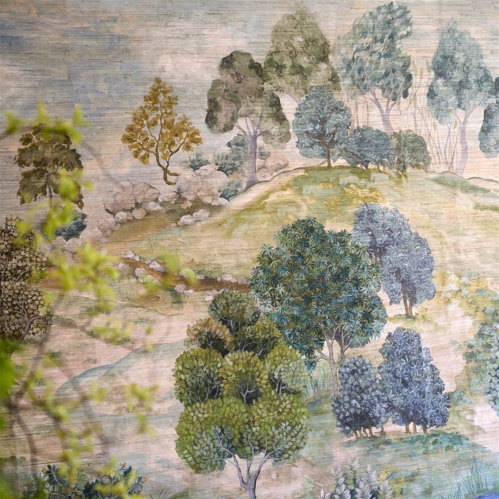 Bandipur Grasscloth Sky (Scenes & Murals II)
