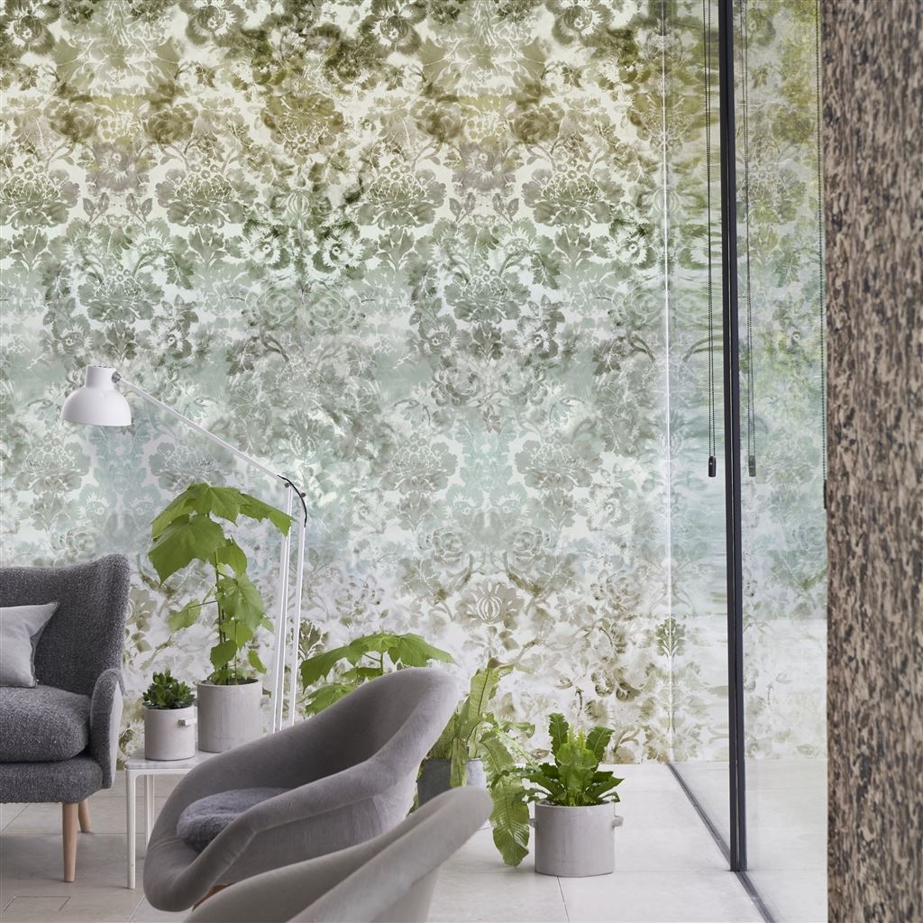 Tarbana Damask Linen (Scenes & Murals II)
