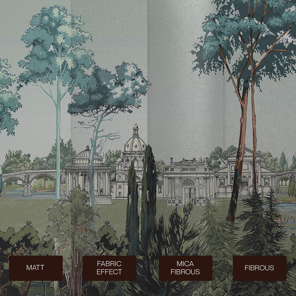 Stately Prominade Dusk Panoramic Bespoke Mural